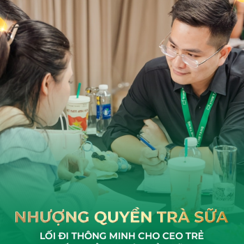Nhượng quyền trà sữa  : Lối đi thông minh cho CEO trẻ muốn khởi nghiệp bền vững