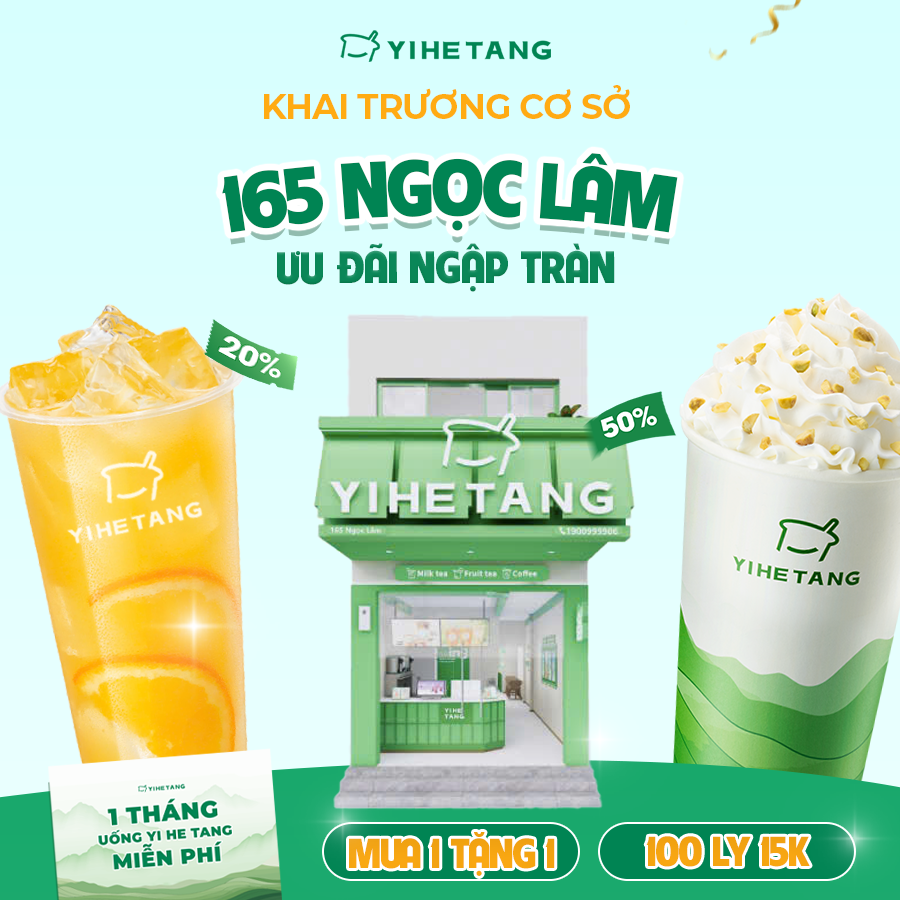 khai trương 165 Ngọc lâm