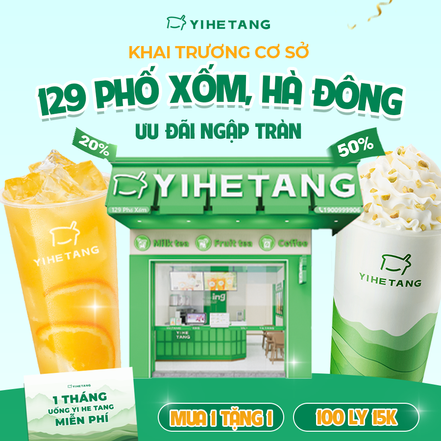 khai trương phố xốm